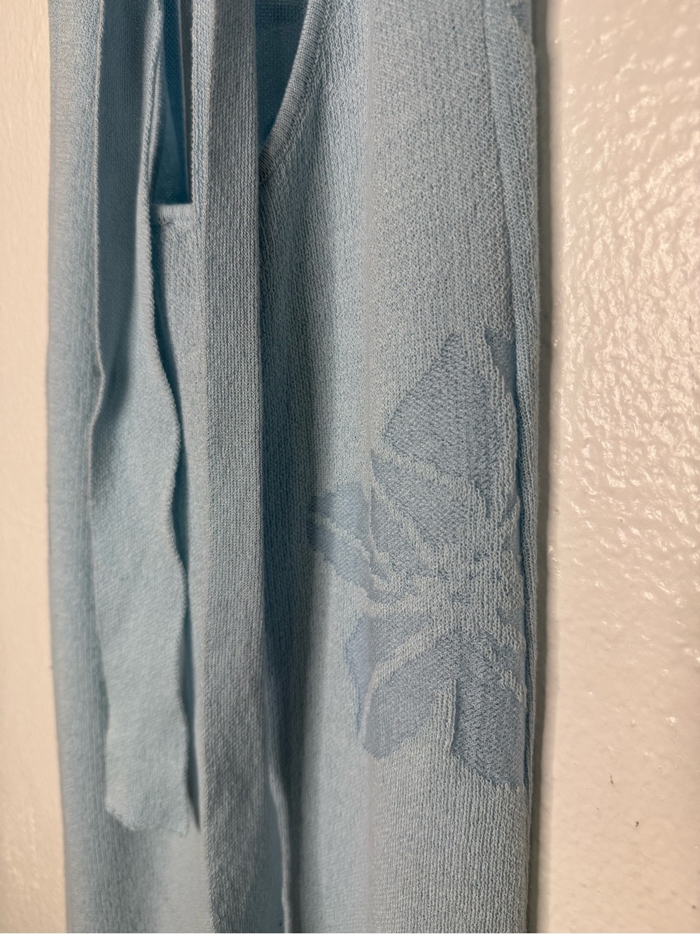 SNDYS x Revolve Light Blue Tahiti Halter Maxi Dress with Tie Back Sz M - Picture 10 of 11